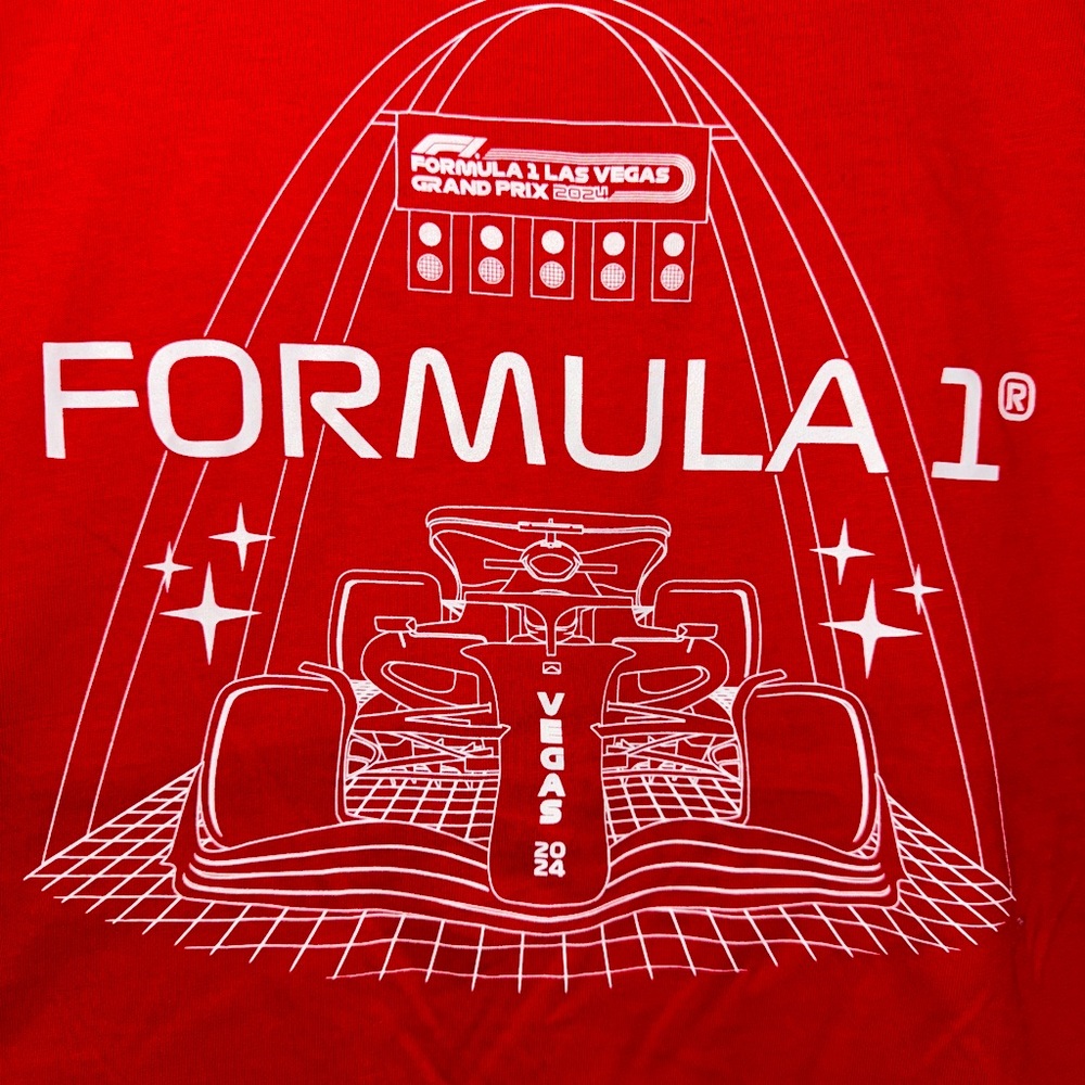 🏎️ NWOT! Formula 1 Grand Prix Las Vegas Tshirt